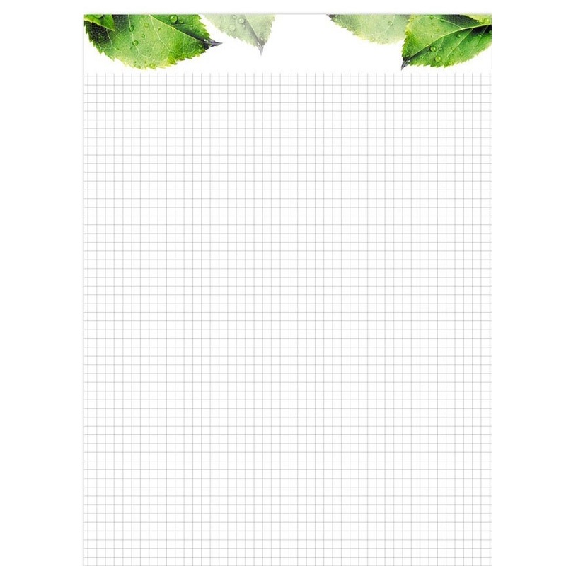 Изображение товара Блокнот Mariner А4 80 листов в клетку с глянцевой ламинацией и скрепками