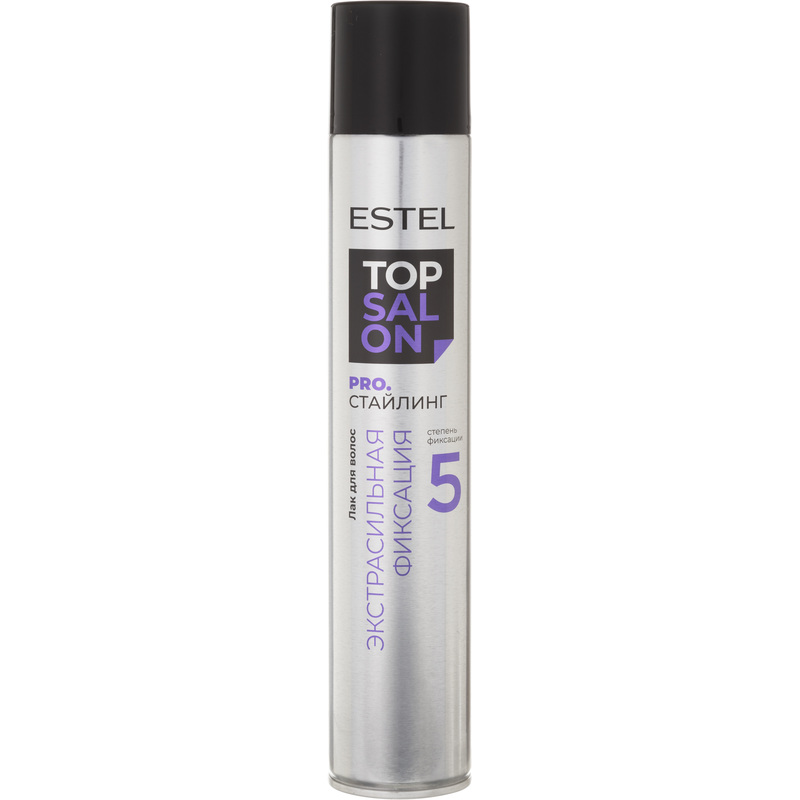 Изображение товара Лак для волос Estel Top Salon Pro экстрасильная фиксация 400 мл