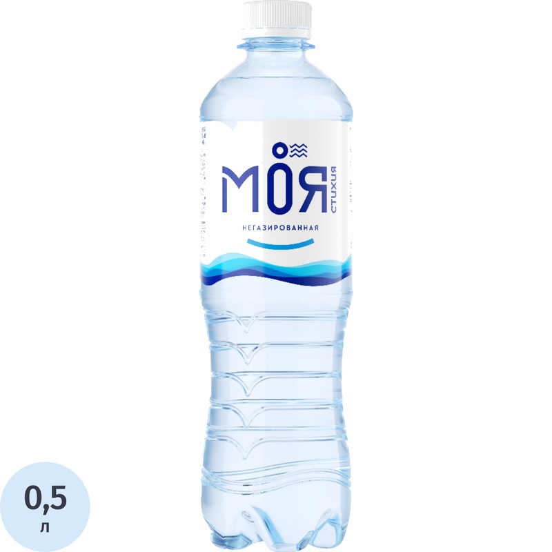 Изображение товара Вода минеральная Моя стихия столовая негазированная 0.5 л