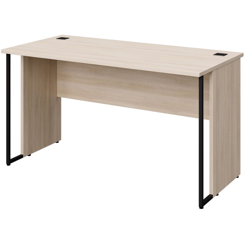 Изображение товара Стол прямой Easy to lead K-Loft 241S011 дуб скандинавский чёрный 1380х670х752 мм