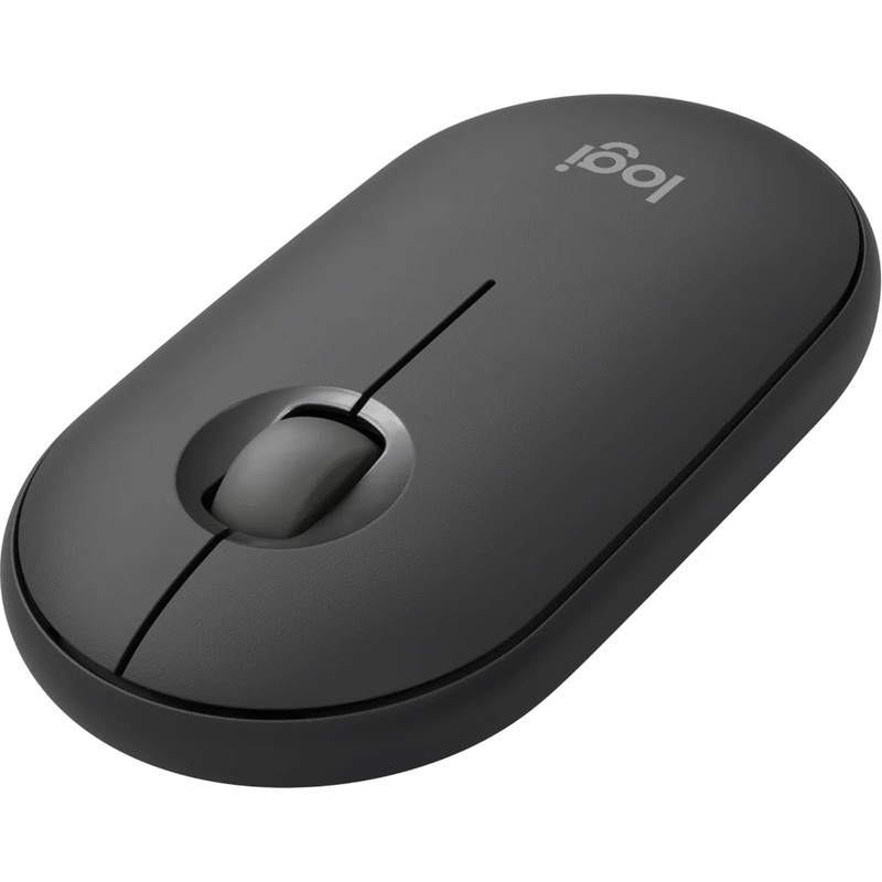 Изображение товара Беспроводная мышь Logitech Pebble Mouse 2 M350s черная с Bluetooth и радиоканалом