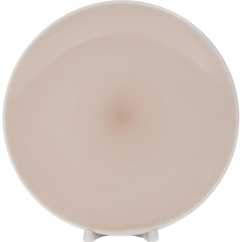 Изображение товара Тарелка десертная Samold Mabel фарфор 21 см розовая/белая (4 штуки в упаковке)