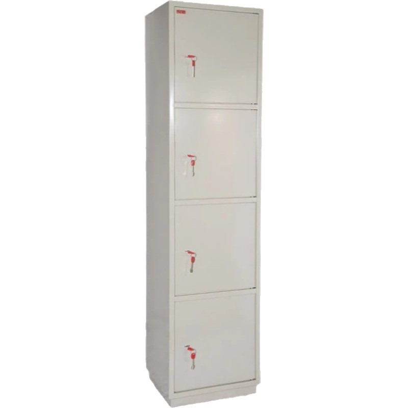 Изображение товара Шкаф картотечный для формата А4 с 4 отделениями и центральным замком