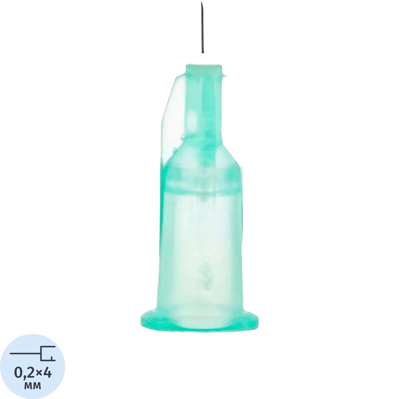 Изображение товара Игла для мезотерапии Meso-relle 33G 0.2 x 4 мм (100 штук в упаковке)