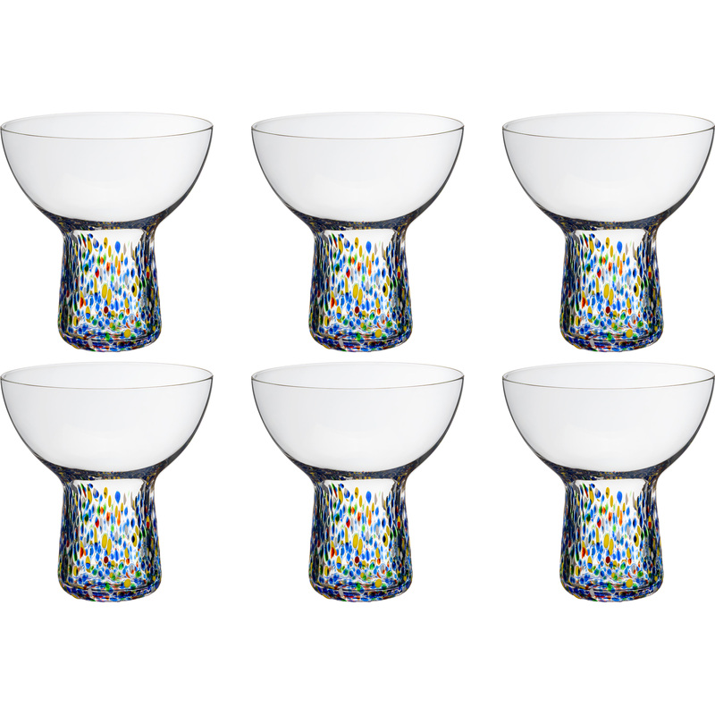 Изображение товара Бокал для коктейлей MGline стеклянный 210 мл 6 штук