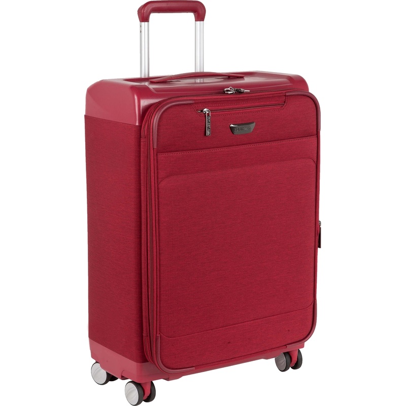 Изображение товара Чемодан Polar размер S 44 л из ABS-пластика и полиэстера красный для путешествий