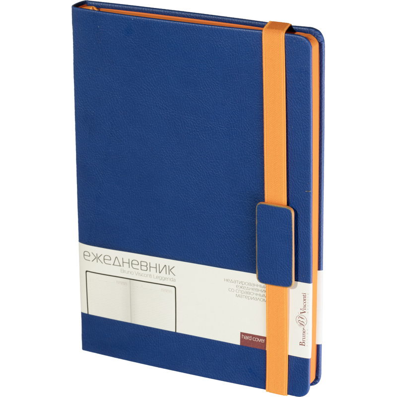 Изображение товара Ежедневник Bruno Visconti Leggenda B5 искусственная кожа синий недатированный