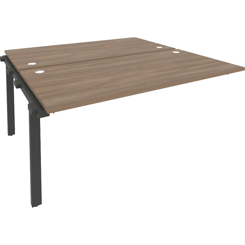 Изображение товара Элемент рабочей станции O.M-2.NRS-4.8 (дуб аризона/антрацит, 1580х1635х750 мм)