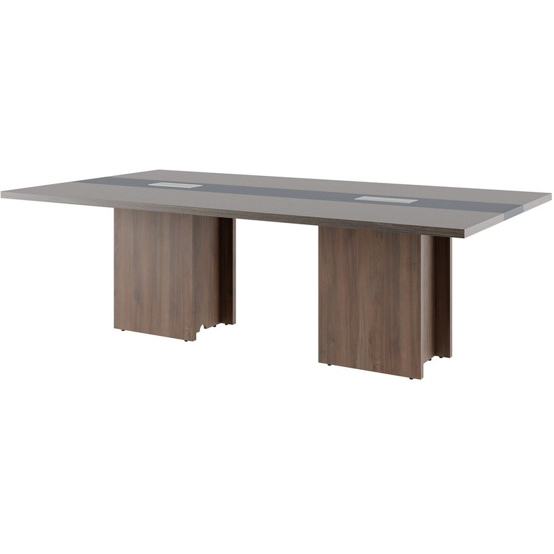 Изображение товара Стол для переговоров Artwood в цвете орех дижон/антрацит 2400х1200 мм