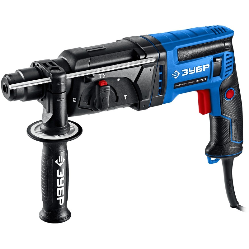 Изображение товара Перфоратор Зубр Профессионал ЗП-2470 сетевой для бетона и долбежных работ