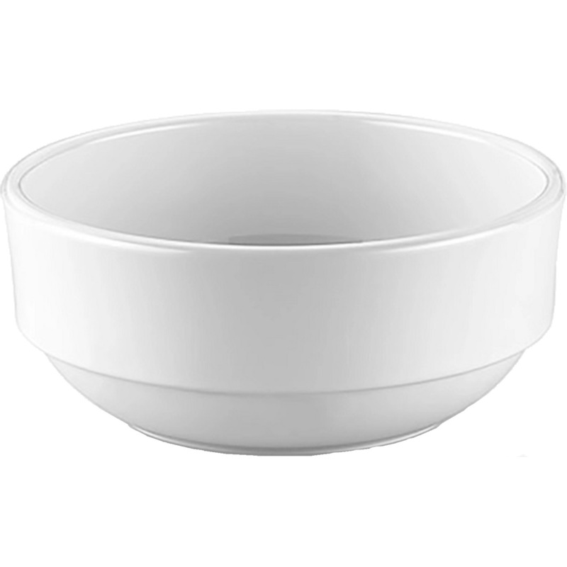 Изображение товара Пластиковый соусник Gastroplast 230 мл белый компактный для кухни и сервировки