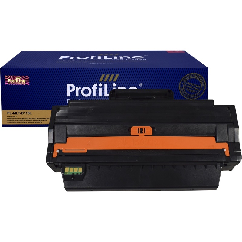 Изображение товара Лазерный картридж ProfiLine MLT-D115L для Samsung черный совместимый 3000 страниц
