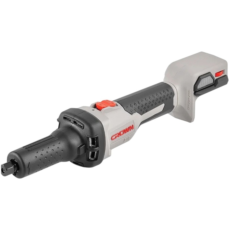 Изображение товара Аккумуляторная прямая шлифмашина Crown CT23007HX без АКБ и ЗУ