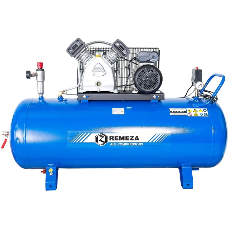 Изображение товара Компрессор Remeza СБ4/С-200.LB30А 220В с ресивером 200л