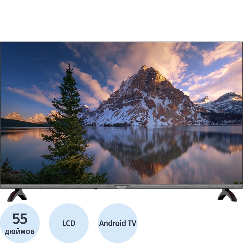 Изображение товара Телевизор 55 Blackton Bt 55FSU32B Ultra HD 4K с Android Smart TV