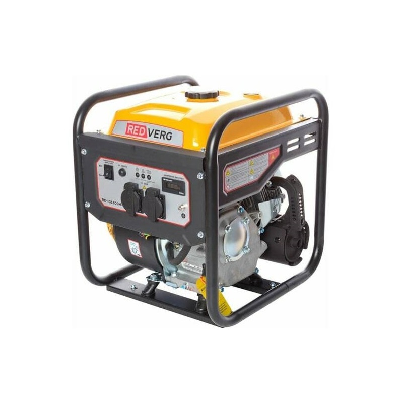 Изображение товара Генератор бензиновый Redverg инверторный (RD-IG3300H-O)