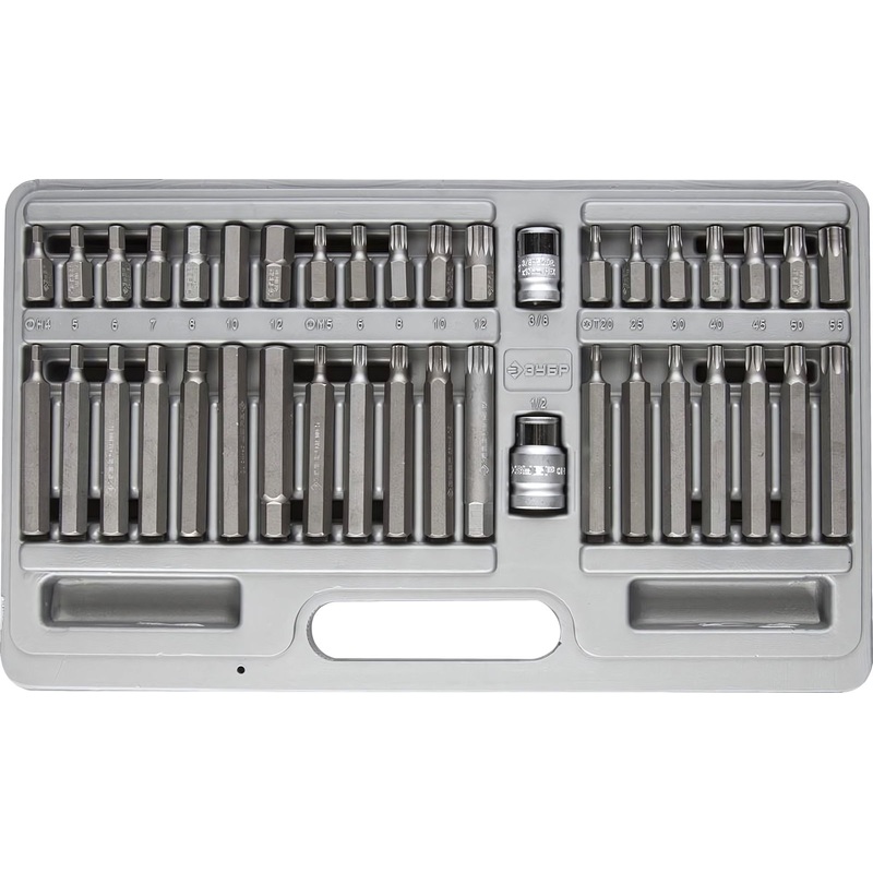 Изображение товара Набор бит Зубр 40 предметов профессиональный для монтажа и демонтажа