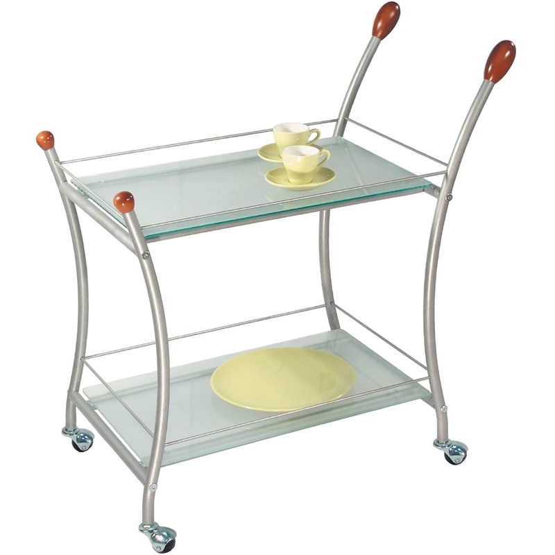 Изображение товара Стол сервировочный Поло (металлик/матовый, 750х420х820 мм)