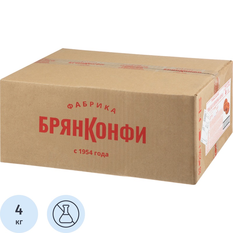 Изображение товара Печенье сахарное Брянконфи Брянская изюминка мини с изюмом 4 кг