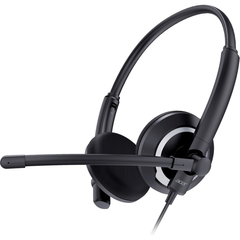 Изображение товара Гарнитура проводная Acer OHW307 ЗЛ.HDSEE.002 накладные стерео черный