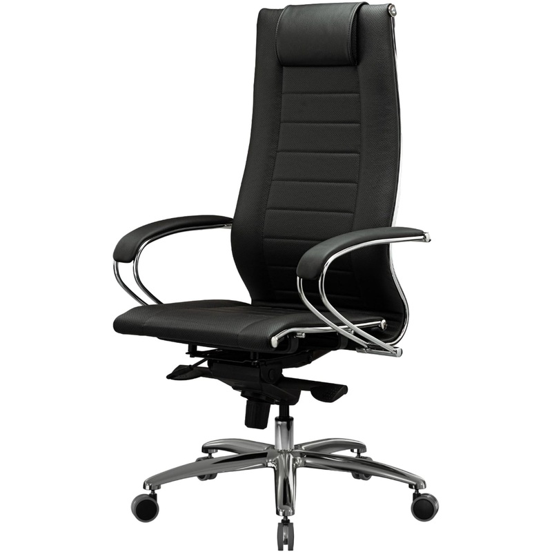 Изображение товара Кресло офисное для руководителя Samurai Lux-2 черное с механизмом Multi Block