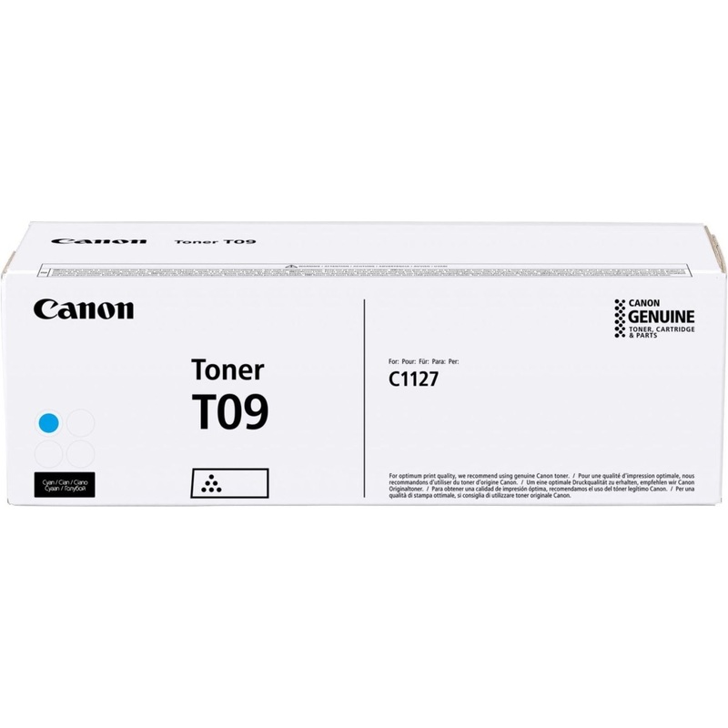 Изображение товара Лазерный картридж Canon 09 C 3019C006 голубой оригинальный для принтеров Canon