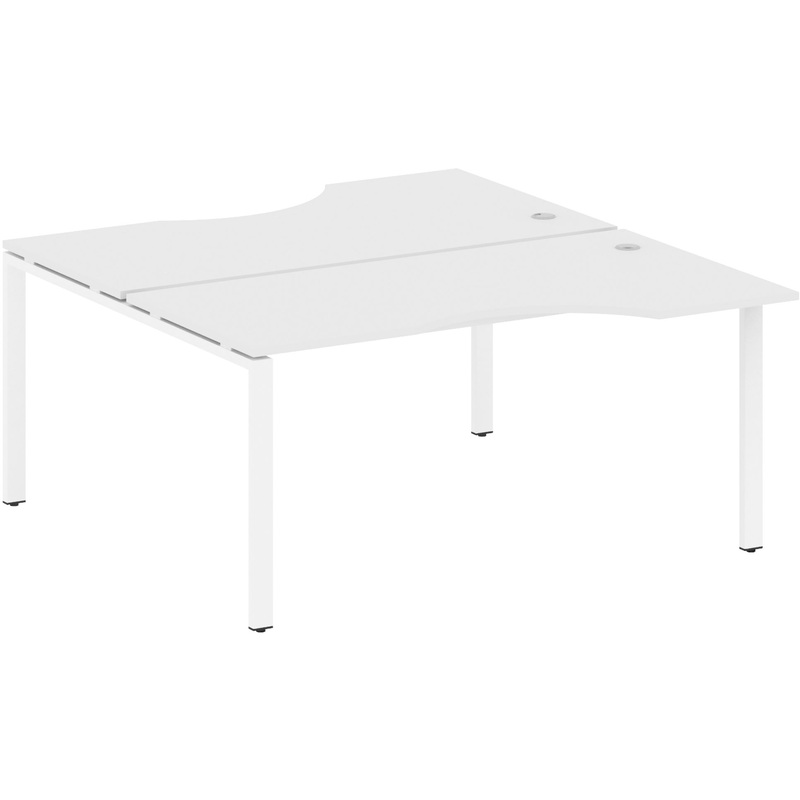 Изображение товара Рабочая станция Metal System Style БП.РАС-СА-2.1 белая 1600x1835x750 мм