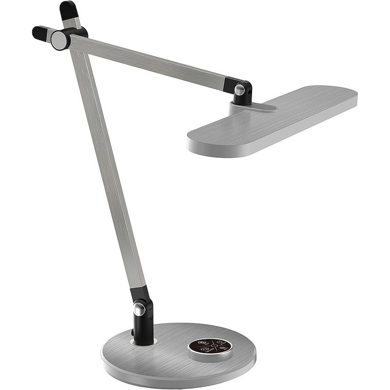 Изображение товара Настольный светильник Camelion KD-879 C03 серебристый с поворотным плафоном