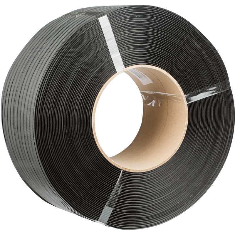 Изображение товара Стреппинг лента полипропиленовая серая 15x0.8 мм 2000 м для крепления грузов