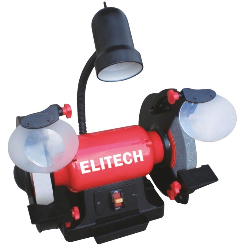 Изображение товара Заточной станок Elitech СТ 6020С мощность 600 Вт диаметр 200 мм