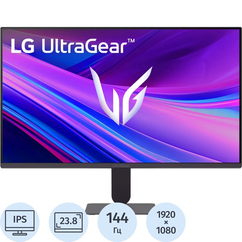 Изображение товара Монитор 23.8" LG UltraGear 24G411A-B чёрный (24G411A-B.ARUZ)