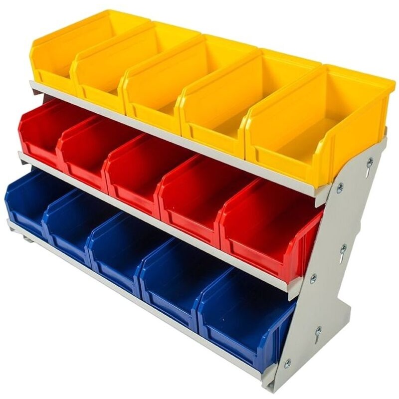 Изображение товара Настольный organizer Стелла-техник V-1-15 15 ящиков металлический