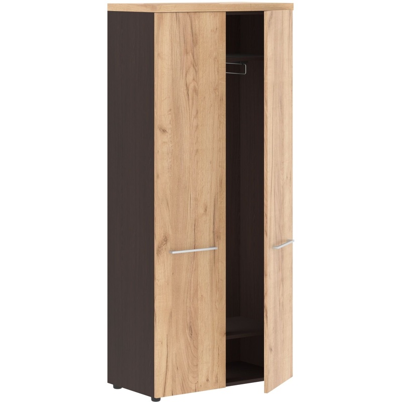 Изображение товара Шкаф для одежды Alto ACW 85 (дуб бофорд/венге магия, 850х456х1969 мм)