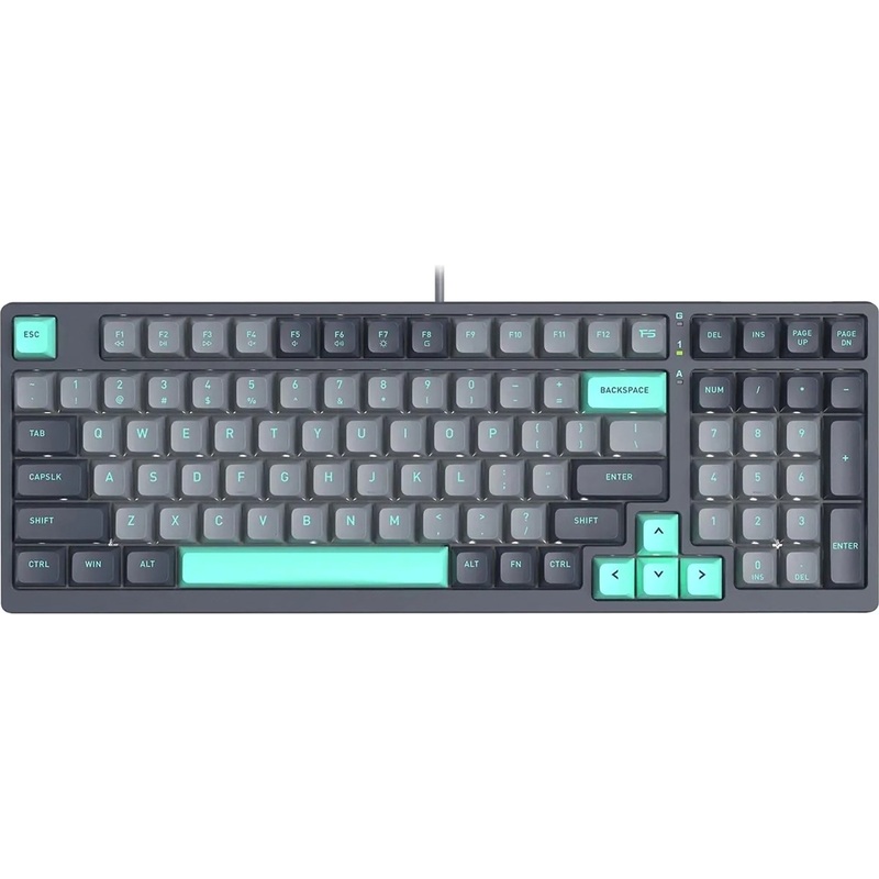 Изображение товара Механическая клавиатура A4Tech Fstyler FS300 с подсветкой и цифровым блоком