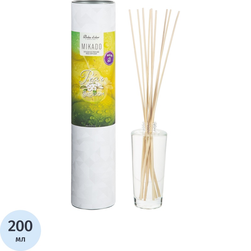 Изображение товара Аромадиффузор Boles d`olor Pear Blossom 200 мл - свежий цветочный аромат