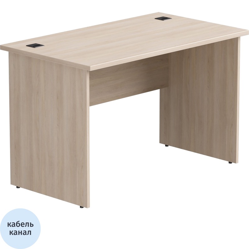 Изображение товара Стол прямой EVO 254S010DY с регулируемыми опорами и кабель-каналом