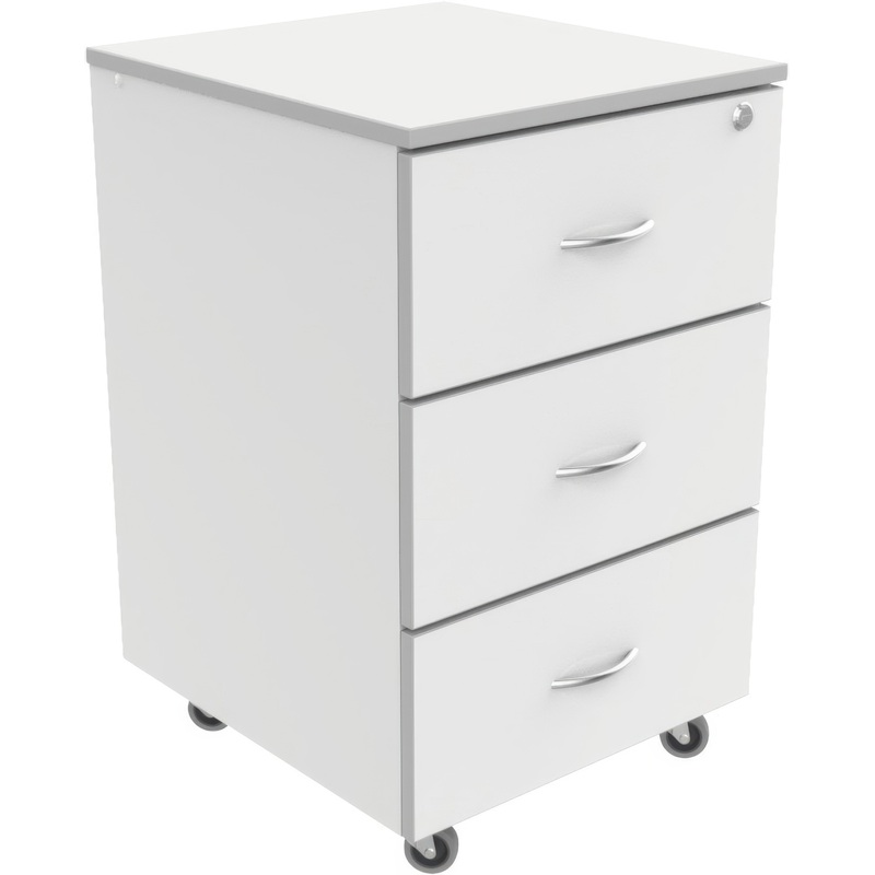 Изображение товара Тумба прикроватная ТМП-02.2 (белый, 464х496х690 мм)