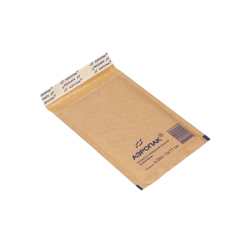 Изображение товара Крафт пакет с воздушной прослойкой 110x160 мм 100 штук