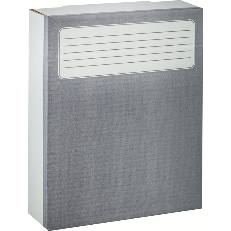 Изображение товара Короб архивный гофрокартон Attache 252x75x326 мм серый до 750 листов