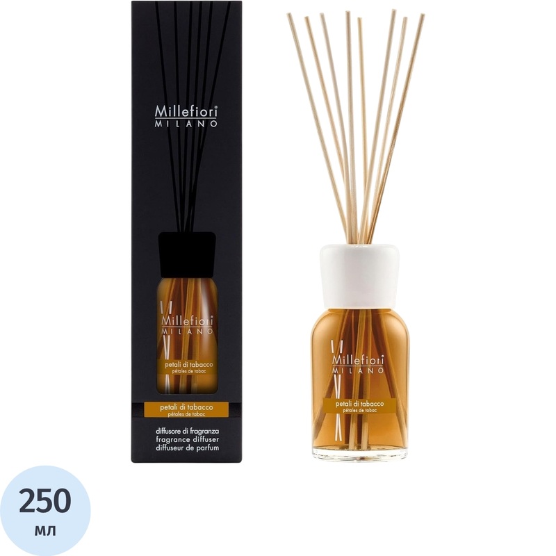 Изображение товара Аромадиффузор Millefiori Milano Листья табака 250 мл