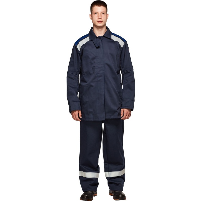 Изображение товара Костюм сварщика летний корфу Премиум синего цвета размеры 56-58