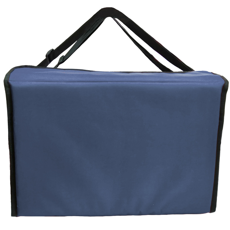 Изображение товара Термосумка для пиццы 60 л полиэстер синяя 45x45x30 см Россия доставка