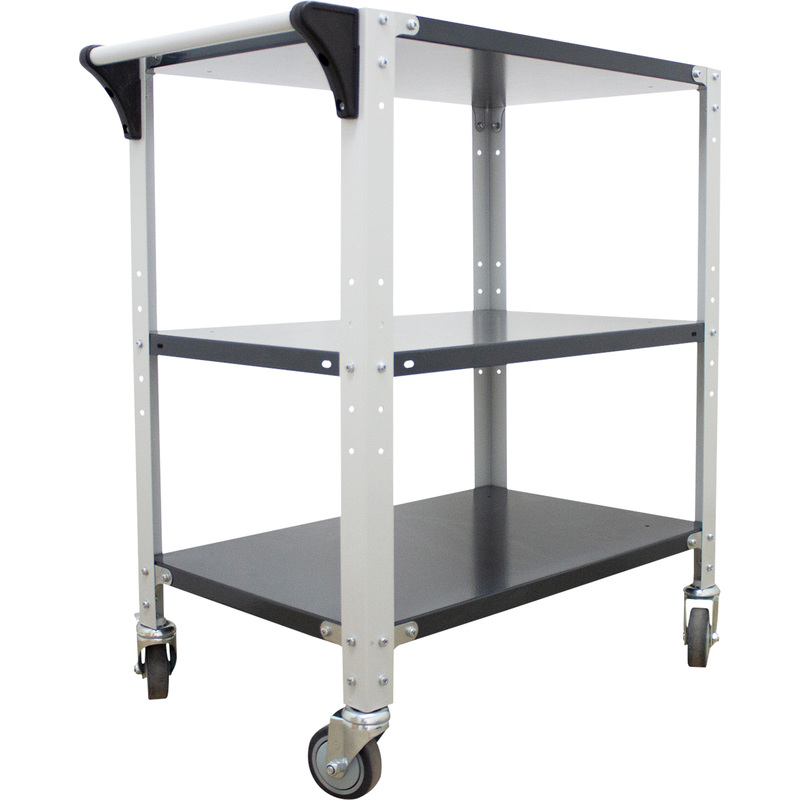 Изображение товара Тележка Smart 1М серая/темно-серая, для мастерских и производств