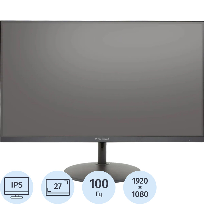 Изображение товара Монитор 27 AOpen 27SH2Ebmihux 1920x1080 IPS 100 Гц HDMI встроенные динамики
