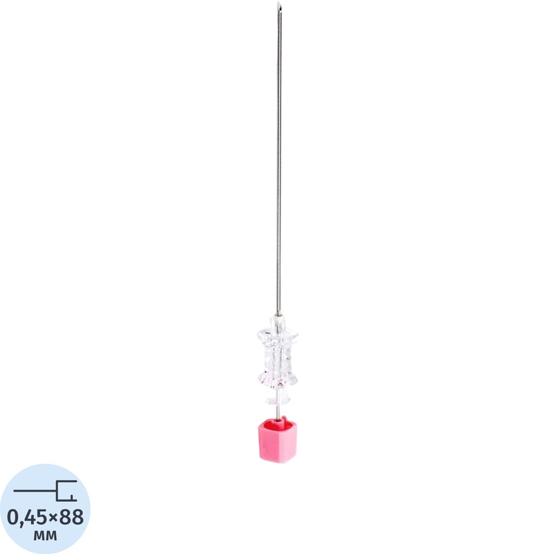 Изображение товара Игла спинальная KD-Fine Квинке 26G 0.45х88 мм 50 штук