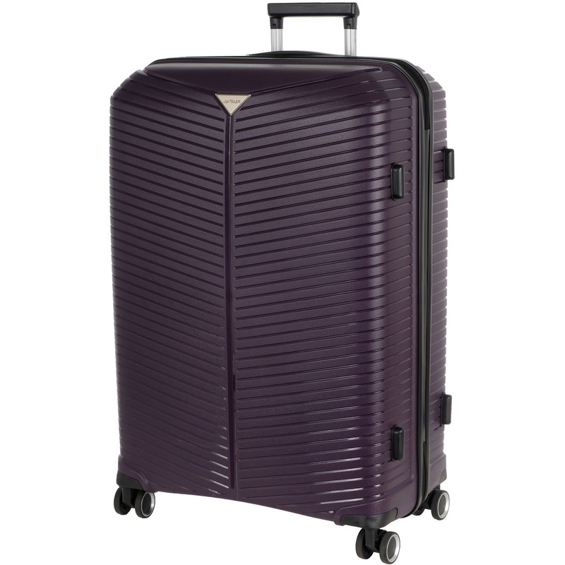 Изображение товара Чемодан Polar размер L объем 91л из полипропилена фиолетовый для путешествий