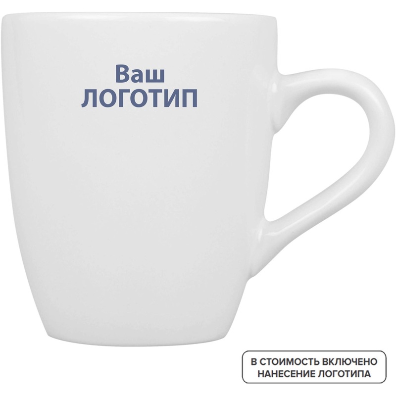 Изображение товара Керамическая кружка Tulip 350 мл с нанесением логотипа или надписи