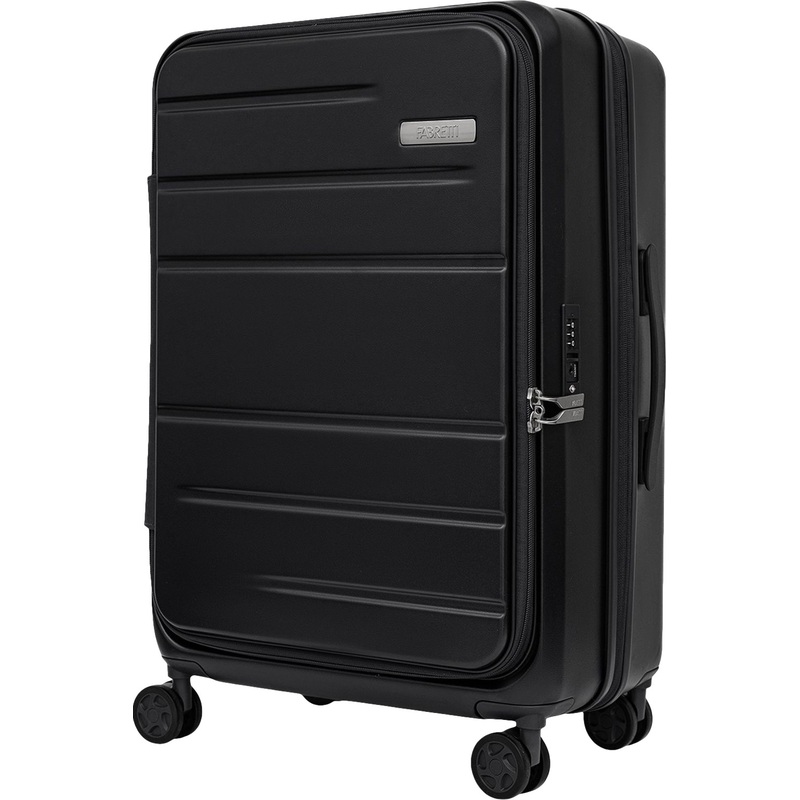 Изображение товара Чемодан Fabretti M 67 л из поликарбоната чёрный