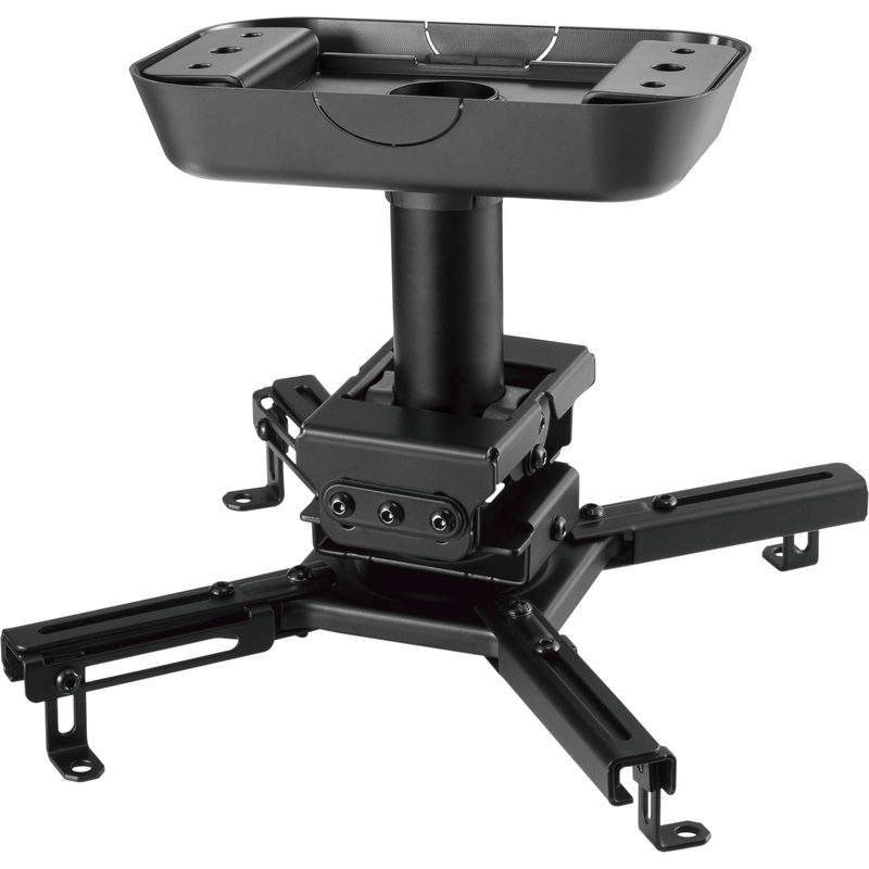 Изображение товара Кронштейн для проекторов потолочный ExellTECH EXi-P4500, регулируемый, черный