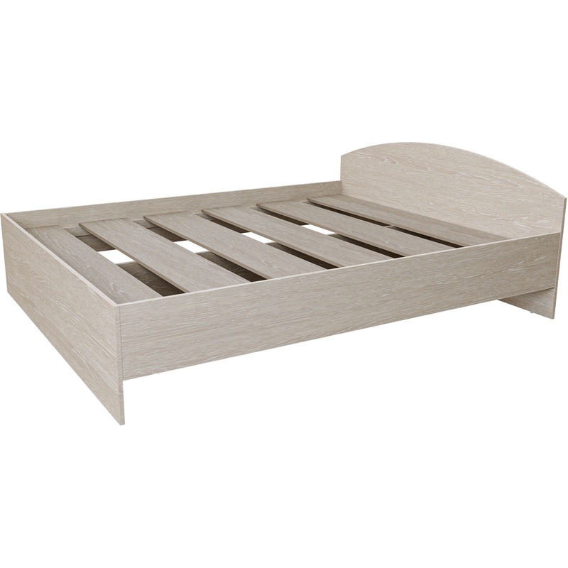 Изображение товара Двухспальная кровать Север дуб атланта 2040х1640х700 мм с ЛДСП